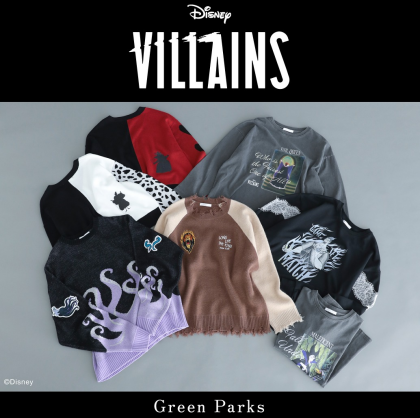 【Disney VILLAINS】コレクション発売中！