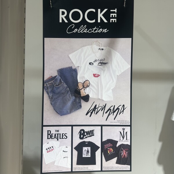 オシャレなROCK Tシャツ入荷